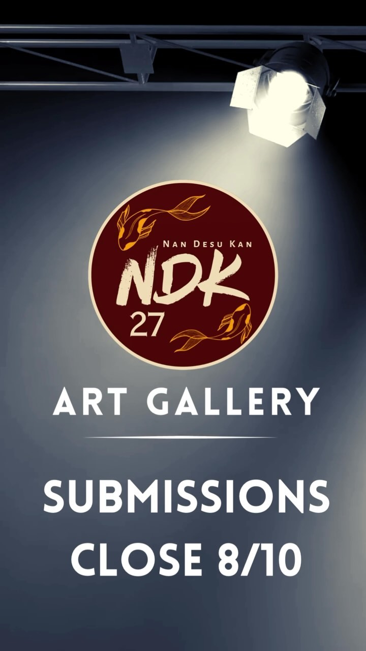 Submissions for the Art Gallery are closing on 8/10!! Have a